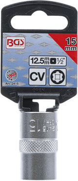 Galvutė šešiakampė | Super Lock | 12.5 mm (1/2") | 15 mm (2415)