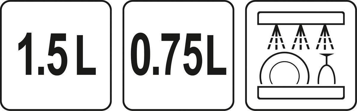 Vakuuminiai indai | su datos nustatymu | 2 vnt. (67890)