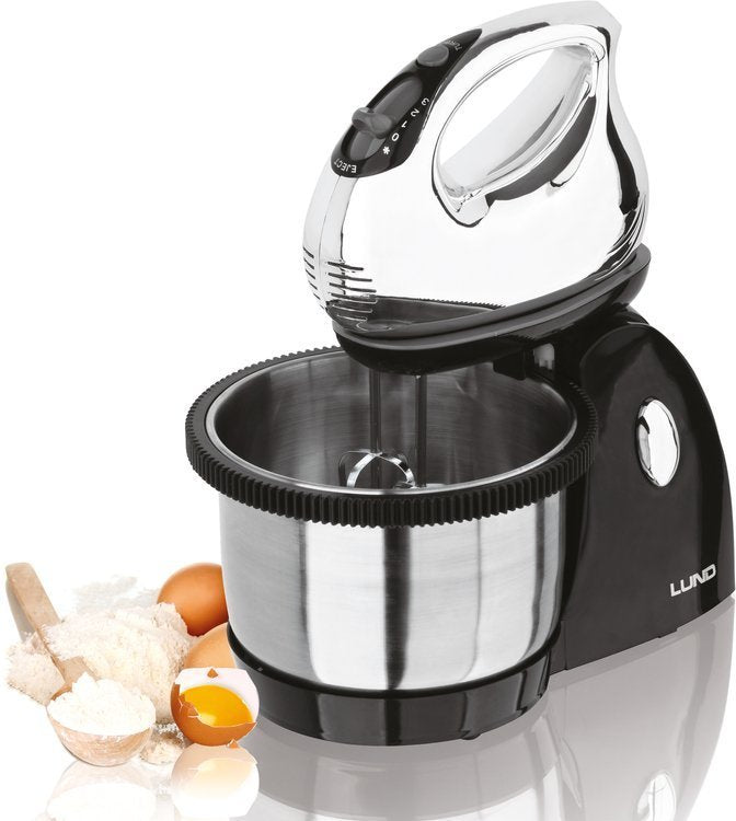 Rankinis mikseris / plakiklis | nerūdijančio plieno indas | 200-250W (67790)