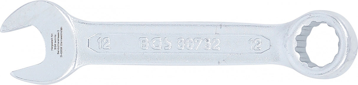Kombinuotas raktas | trumpas tipas | 12 mm (30762)