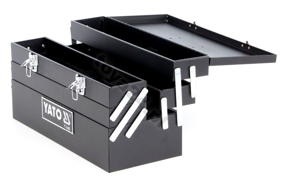 Dėžė įrankiams metalinė | 460x200x225 mm (YT-0885)