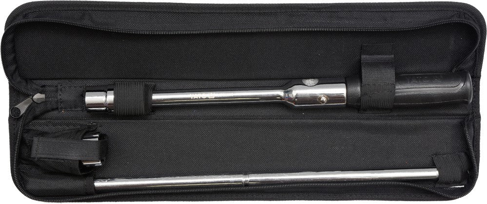 Kryžminis raktas sudedamas | 17x19x21x23mm galvutėmis (YT-08035)