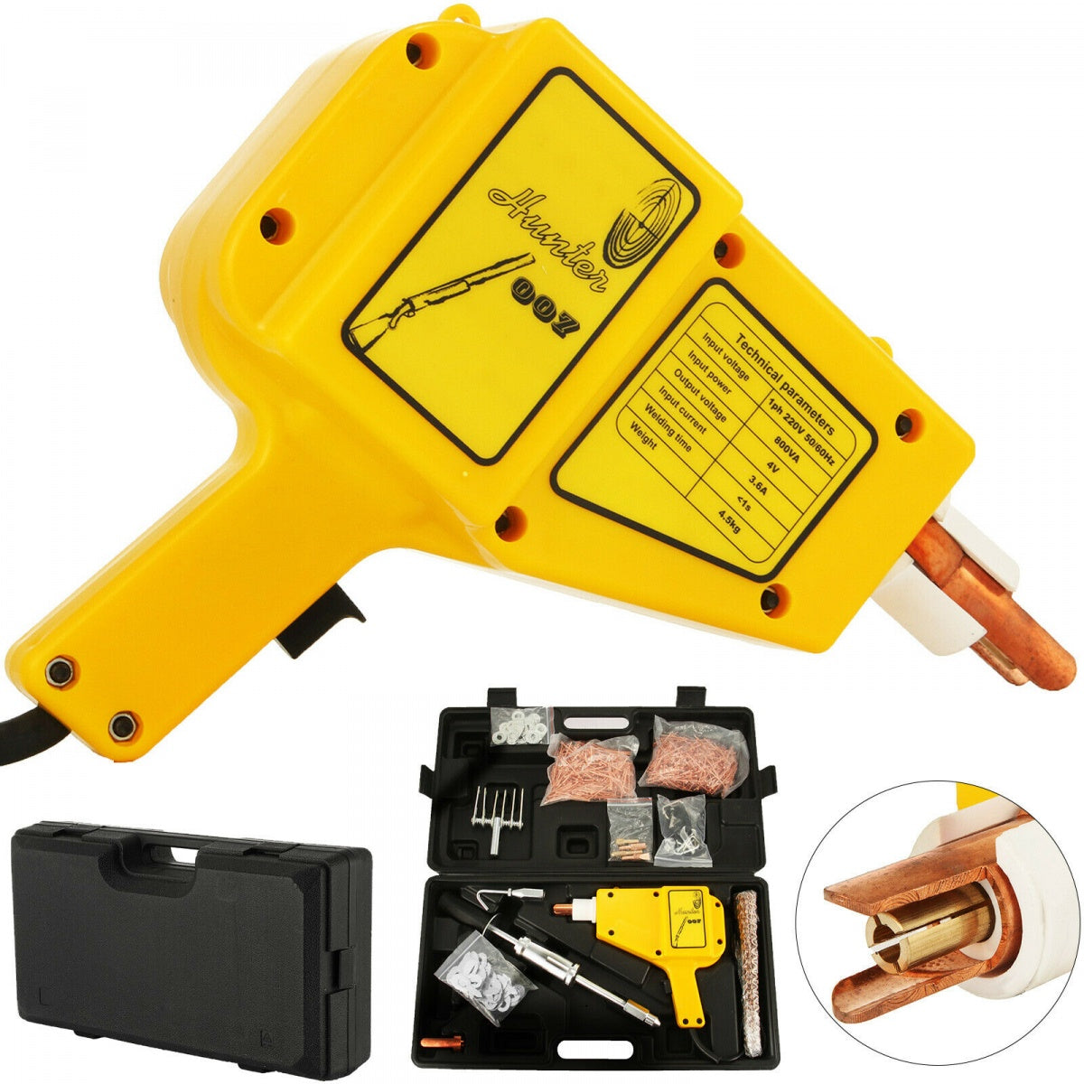 Kėbulo taškų suvirinimo prietaiso rinkinys (MS007)