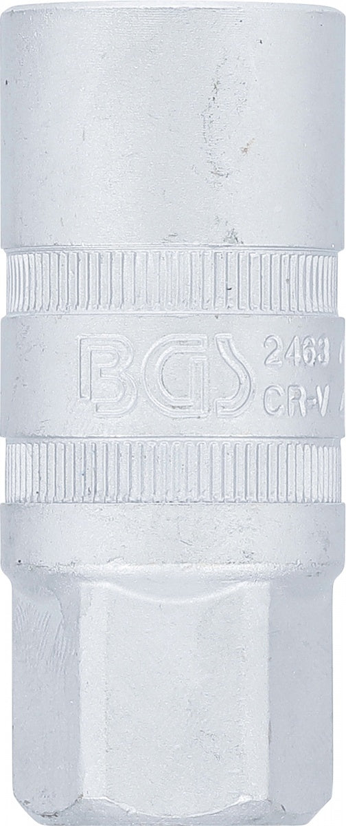 Galvutė žvakėms | su magnetu, šešiakampiė | 12,5 mm (1/2") | 21 mm (2463)