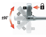 REVERSIBLE FLEXIBLE RATCHET HANDLE 1/2" (YT-0327)