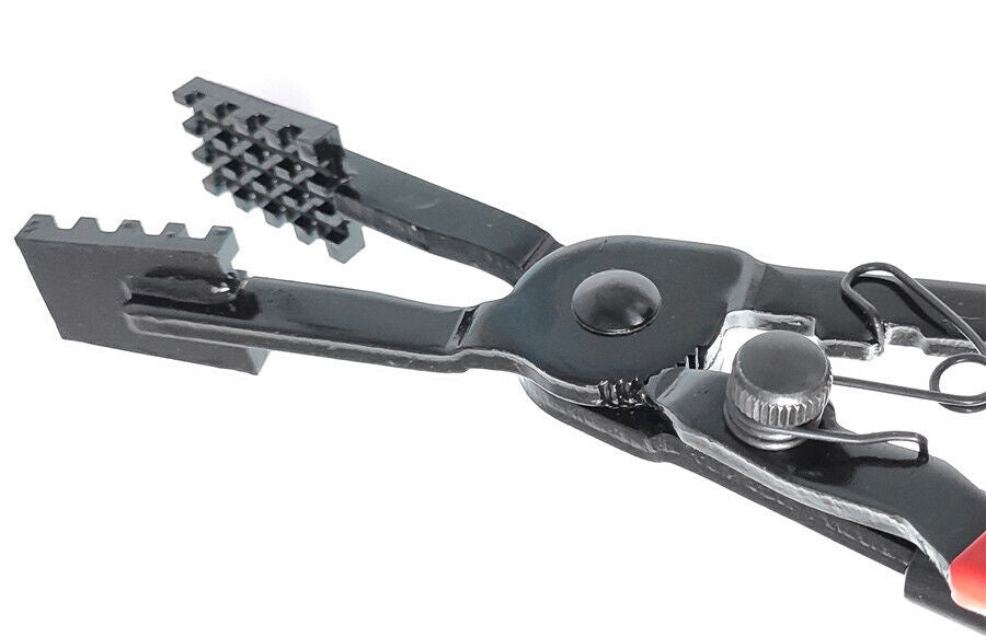 Replės įvairaus tipo žarnų sąvaržoms universalios | tiesios | 280 mm (HCP28S)