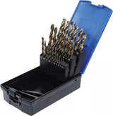 Grąžtų komplektas | HSS-G M35 kobalto plienas | 1 - 13 mm | 26 vnt. (116)