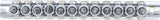 Įpresuotų antgalių rinkinys | 6.3 mm (1/4") plokšti SL, kryžminiai PH / PZ | 12 vnt.. (2163)