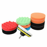 Poliravimo padų rinkinys | Ø 180 mm | 12 vnt. (BK1006)