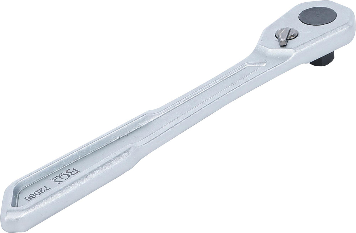 Rankena galvutėms terkšlinė | ypač plona | smulkūs dantukai | 10 mm (3/8") (72086)