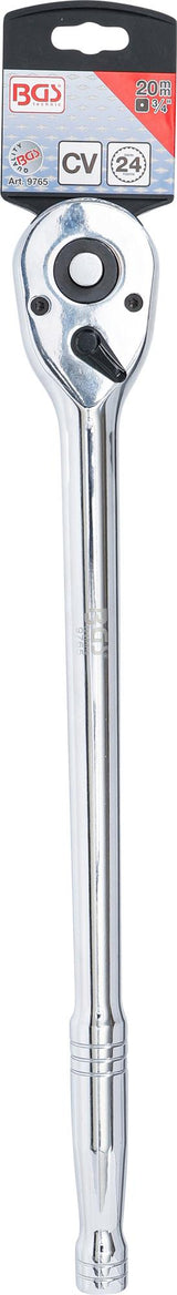 Terkšlinis raktas su greito atjungimo mygtuku | 20 mm (3/4") | 550 mm (9765)