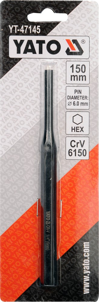 Išmušėjas / punšas | CrV615 | 6x150 mm (YT-47145)