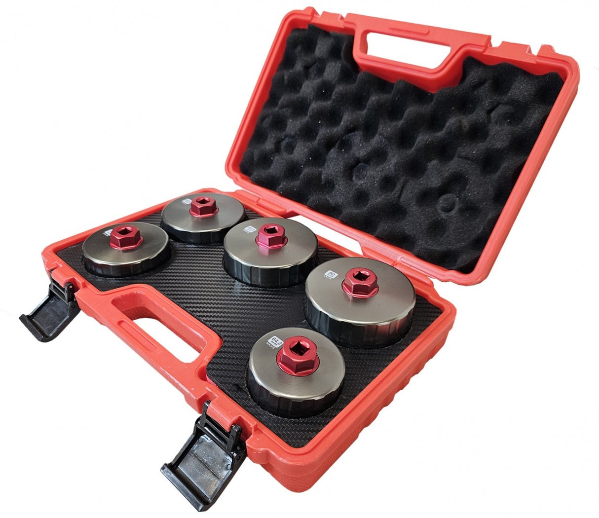 Tepalo filtro raktų rinkinys | aliuminis | 5 vnt. (AFW5S)