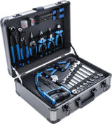 Profesionalus įrankių rinkinys aliminiame lagamine | 149 vnt. (15501)