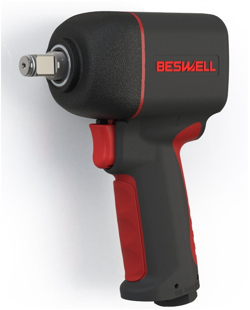 Pneumatinis smūginis veržliasukis siauras mini (119mm) 1/2", 1220Nm (BW-112N2)