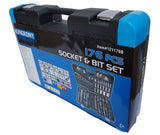 Įrankių rinkinys | 6.3 mm (1/4") / 10 mm (3/8") / 12,5 mm (1/2") | 176 vnt. (KR121176B)