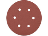 Šlifavimo popierius {velcro) | 6 skylės | 150 mm / P220 | 50 vnt. (YT-834588)