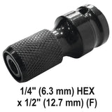 Bešepetėlinis smūginis veržliasūkis | 12,5 mm (1/2") | 18V 1200NM | sukimo momento reguliavimas (YT-828071)