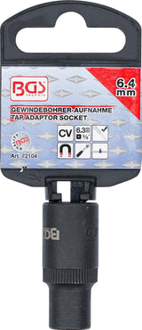Adapteris sriegikliams | 10 mm (3/8") | 6.4 mm (72104)