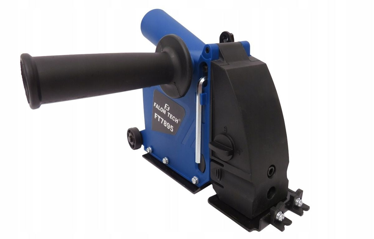 Apsauga nuo dulkių su ištraukimo anga | kampiniams šlifuokliams 115mm, 125mm. (SK7895)