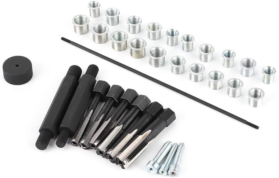 Kaitinimo žvakių sriegio remonto rinkinys | 33 vnt. (GP033)