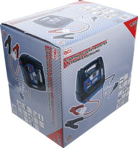 Paleidėjas pakrovėjas daugiafunkcinis | mobilus maitinimo šaltinis | 5 viename | 18 Ah (3383)