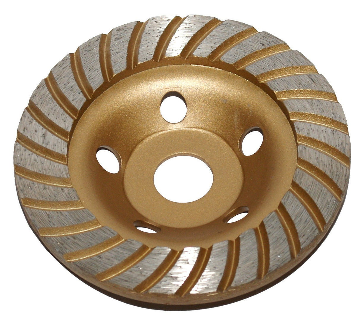 Deimantinis šlifavimo diskas | lėkštės tipo | turbo | 22.2x125 mm (DB0125B)