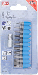 Набор бит | 6.3 mm (1/4") | T-star (Torx) | 11 шт.