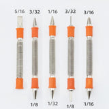 Automatinių žymeklių išmušėjų rinkinys | dviejų galvučių | 5 vnt. (DCP5S)