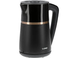 Elektrinis virdulys | temperatūros reguliavimas | juodas | 1,7 l (68217)