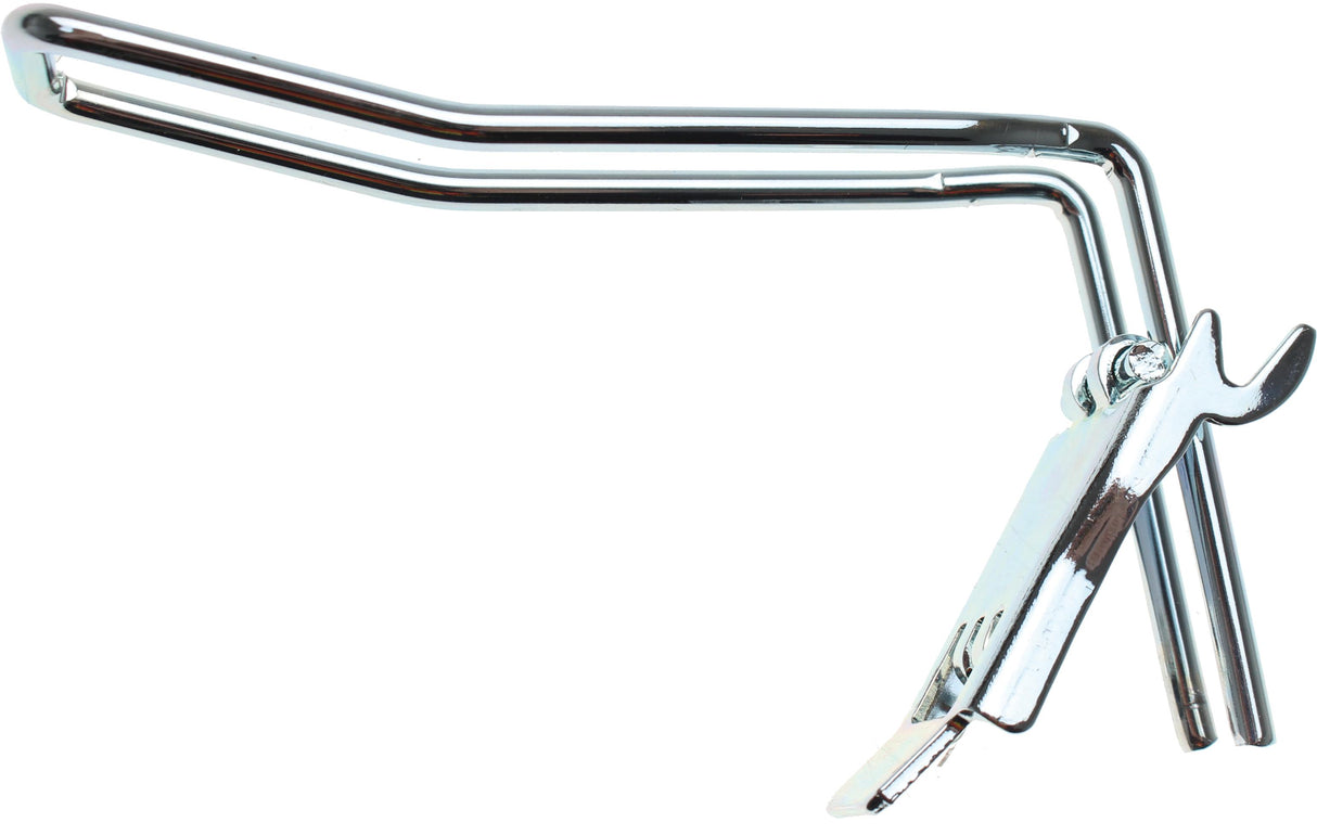 Kablys prekybiniam stendui dvigubas | fiksuojamas | 100 x 4.8 mm (89902)