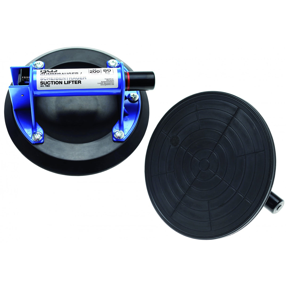 Prisisiurbiantis kėliklis | ypač stiprus | Ø 200 mm (7983)