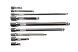 Ilgintuvų rinkinys | šarnyriniai | 6.3 mm (1/4") / 10 mm (3/8") / 12,5 mm (1/2") | 9 vnt. (KD146)
