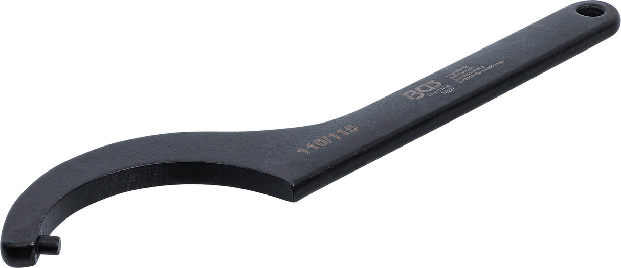 Veržliaraktis užmetamas | su antgaliu | 110 - 115 mm (74221B)