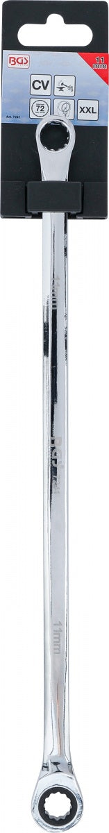 Terkšlinis žiedinis dvipusis veržliaraktis | ilgas tipas | 11 mm (7241)