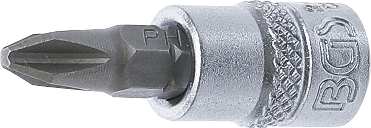 Antgalis įpresuotas į galvutę | 6.3 mm (1/4") | kryžminis PH2 (2488)
