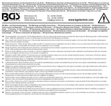 L tipo raktų rinkinys | daugiaspalviai šarnyriniai ilgi | T-Star (Torx) T10 - T50 | 9 vnt. (74467)