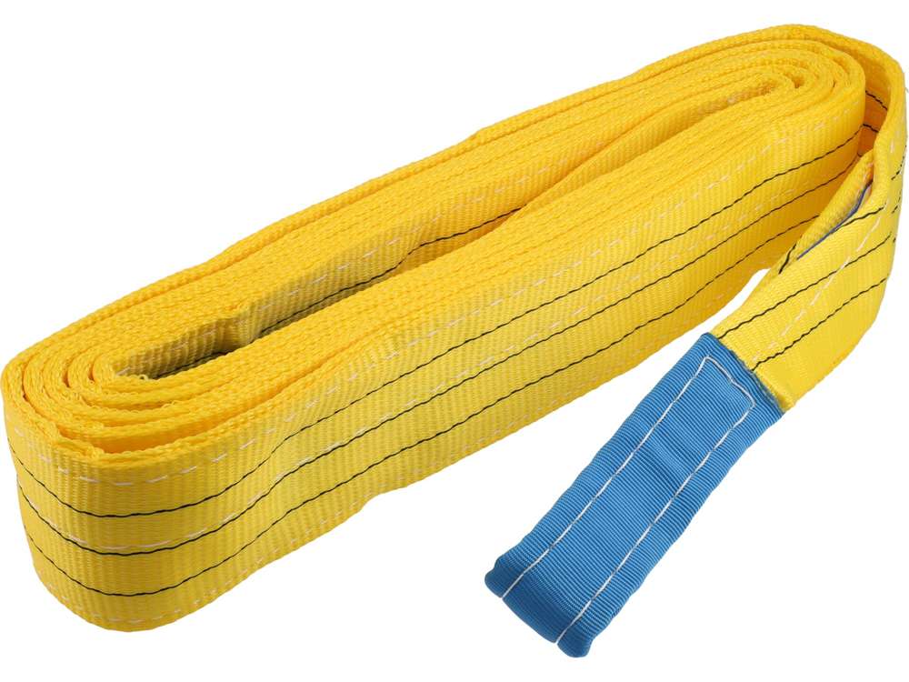 Juostinis diržas / stropas tekstilinis | dvisluoksnis | kilpa | 3t, 6m, 90mm (82282)