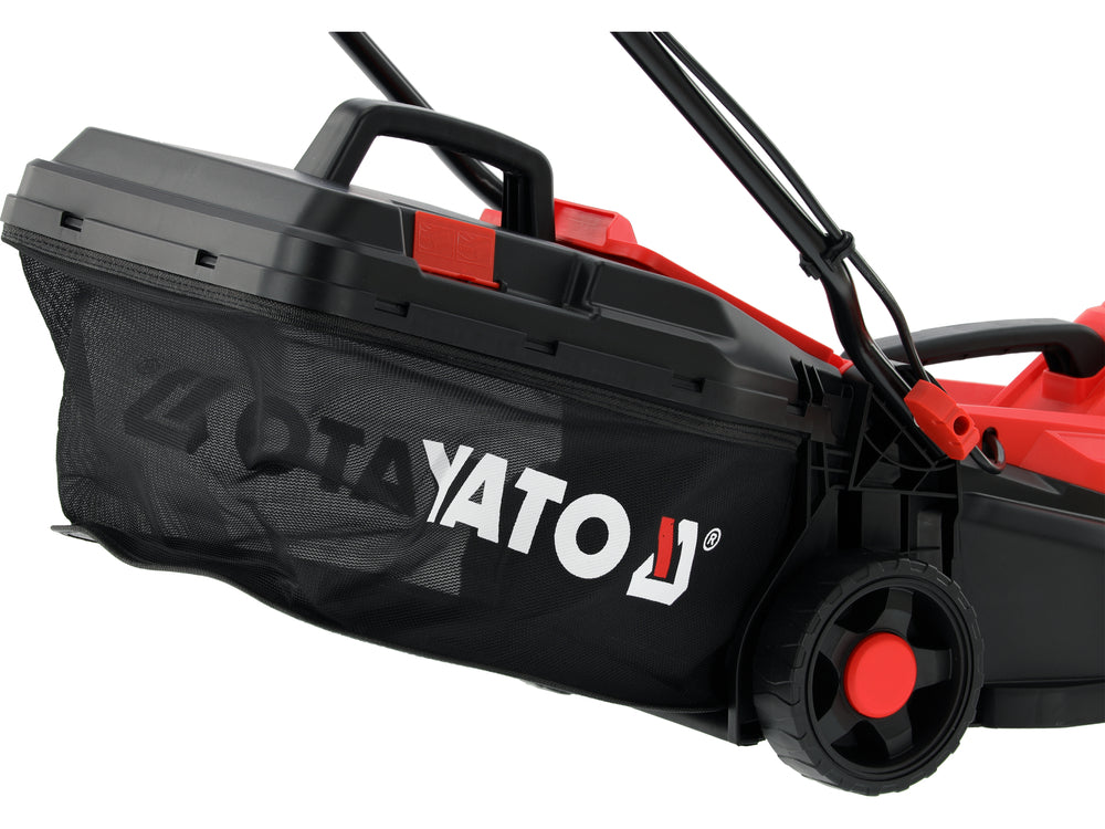Electric lawn mower | 1300W | 330 mm | 30 L grass collector (YT-851990)