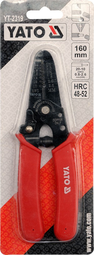 Replės laidams | 20-10 AWG | 160 mm (YT-2319)