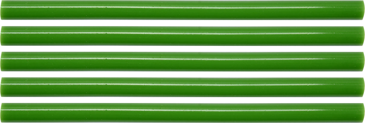 Karštų klijų lazdelių rinkinys 11,2x200mm 5vnt. žalios (YT-82436)