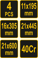 Montiruočių rinkinys | 4 vnt. (34184)