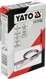 Juostinis matavimo įrankis | diametrui ir perimetrui | maks. 2190 / perimetras 3460 mm (YT-71702)