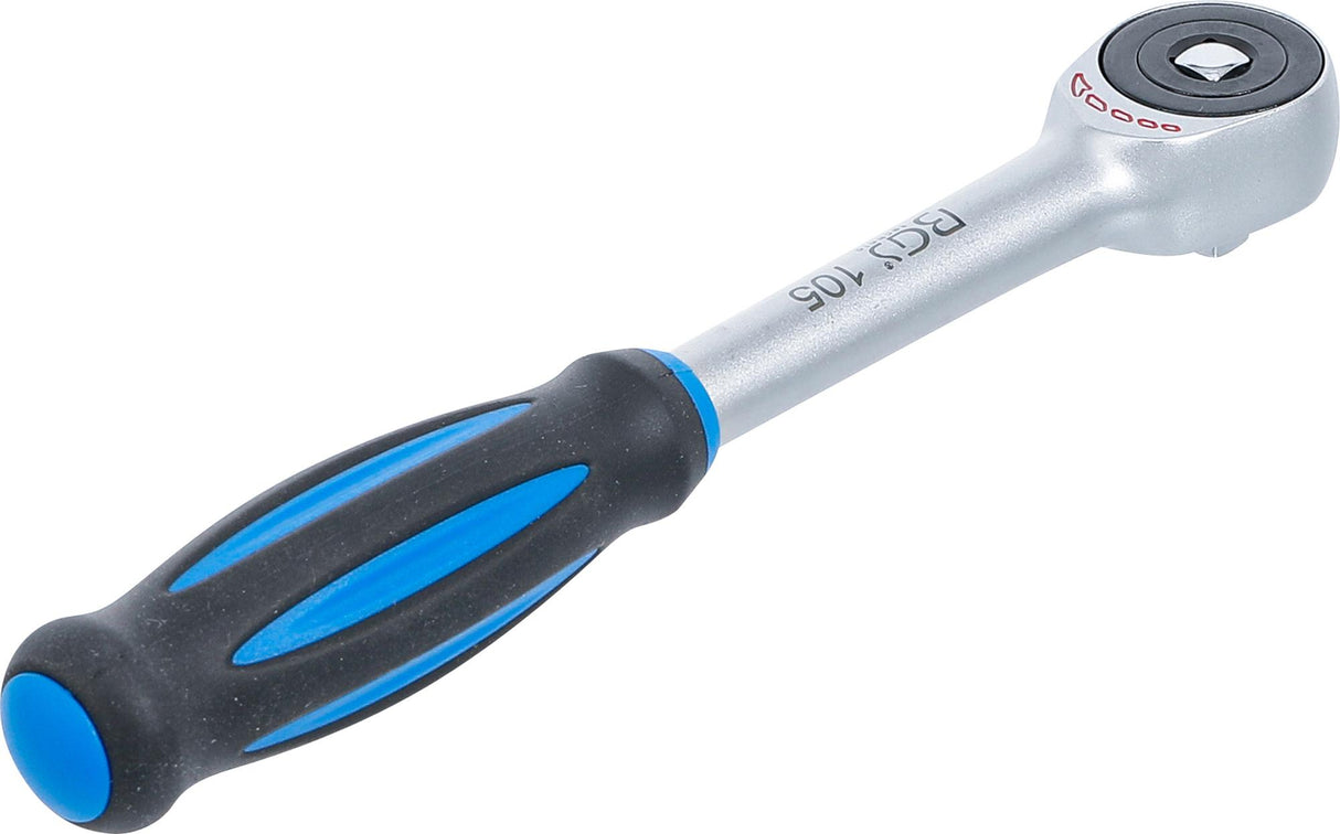 Rankena galvutėms terkšlinė | su rotacine rankena | 6.3 mm (1/4") (105)