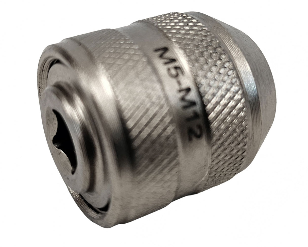 Sriegiklio griebtuvas laikiklis | reguliuojamas | 1/4"Dr M5-M12 (SK6583)