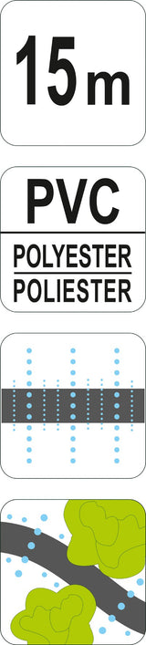 Žarna | sodo augalų, gyvatvorių drėkinimui | 15 m (89371)