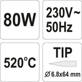 Lituoklis | 80W (YT-8273)