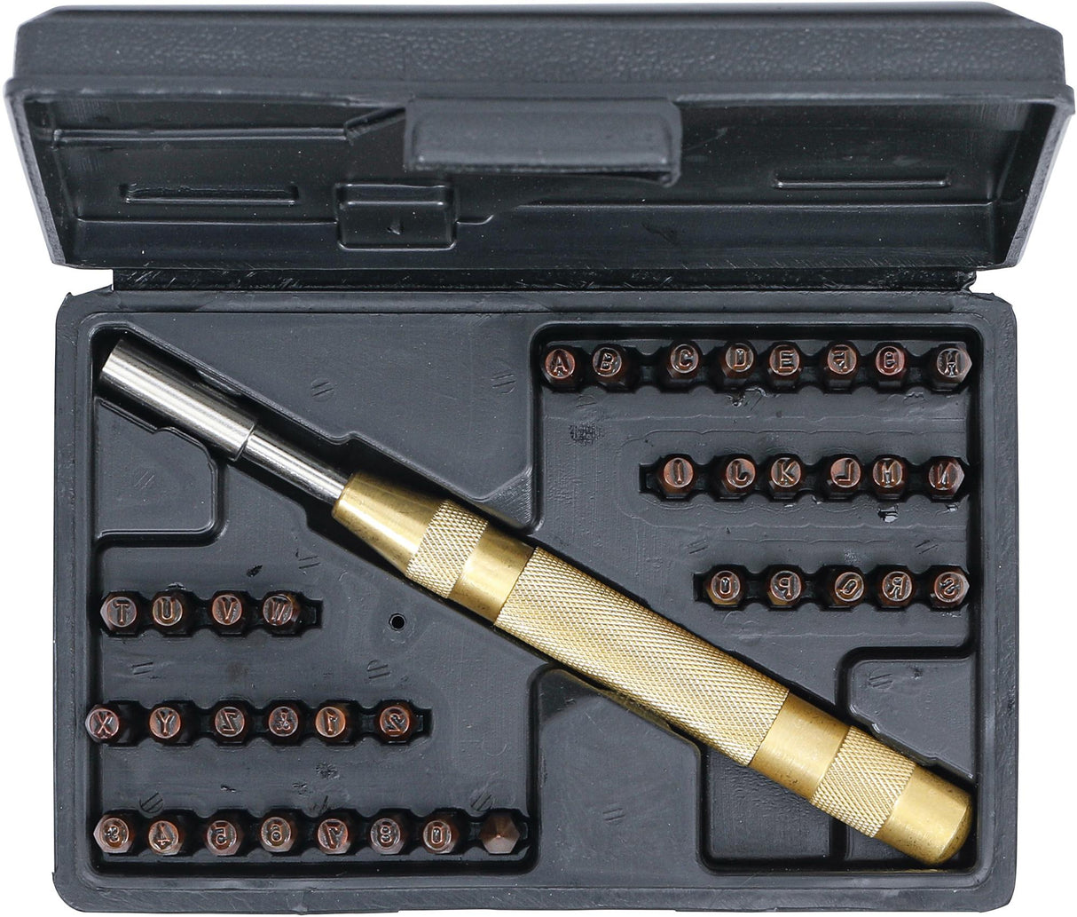 Automatinis skaičių ir raidžių išmušėjų rinkinys | 36-in-1 (3042)