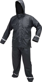 HEAVY DUTY RAINSUIT NAVY STRETCH S. L (YT-79712)