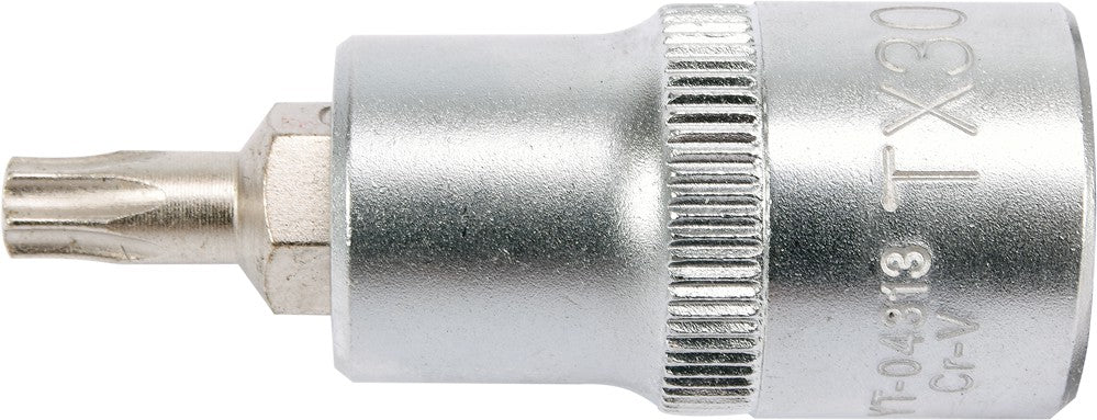 Antgalis įpresuotas į galvutę 1/2", T30 x 55 mm (YT-04313)